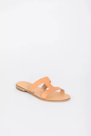 Santorini Vegetable Tanned Leather Sandal