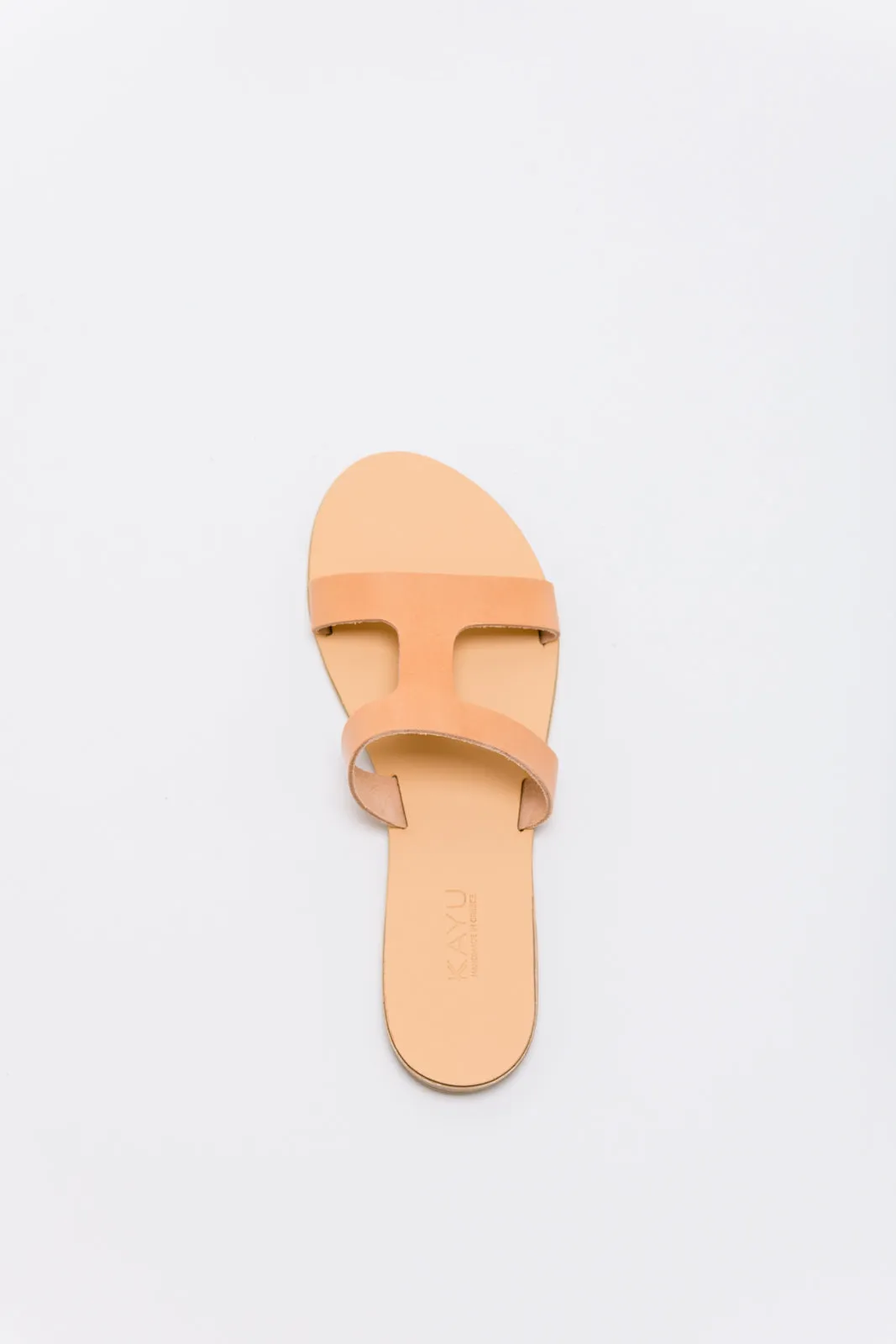 Santorini Vegetable Tanned Leather Sandal