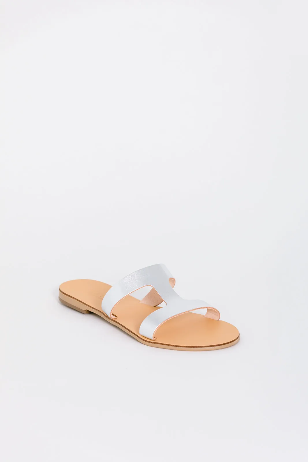 Santorini Vegetable Tanned Leather Sandal