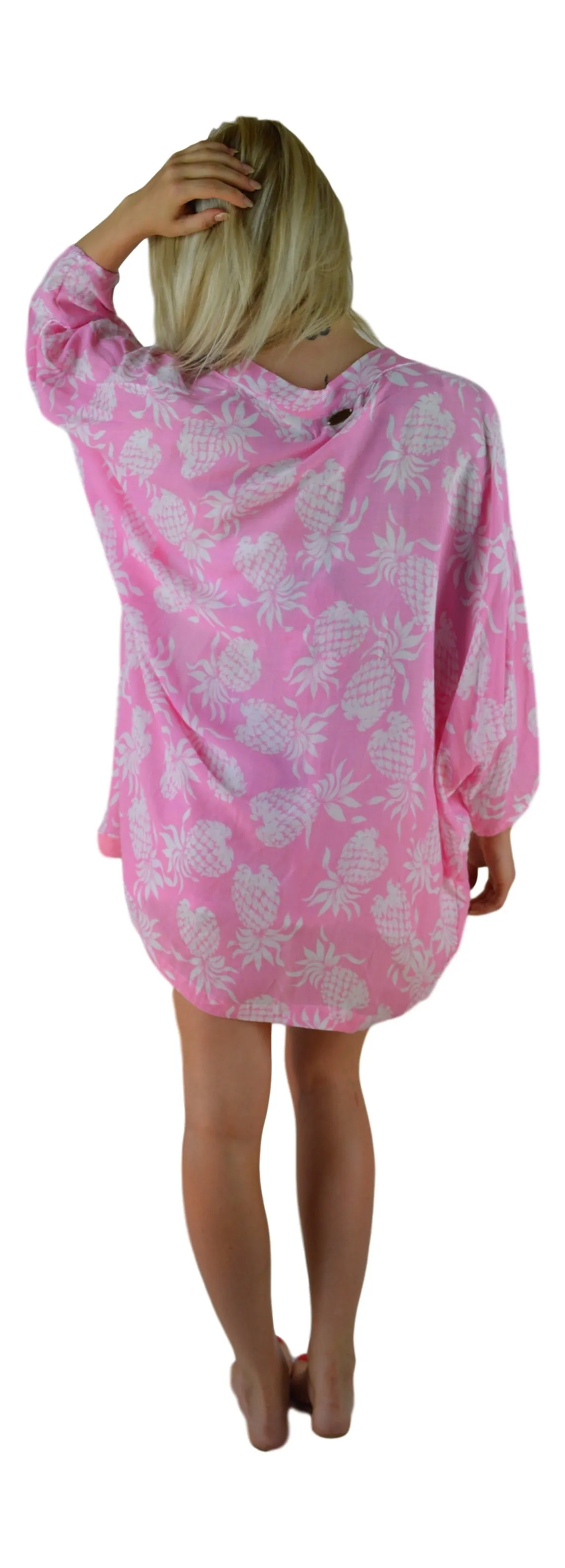 Secret Beach - Kula Jacket - Pineapple - Powder Pink