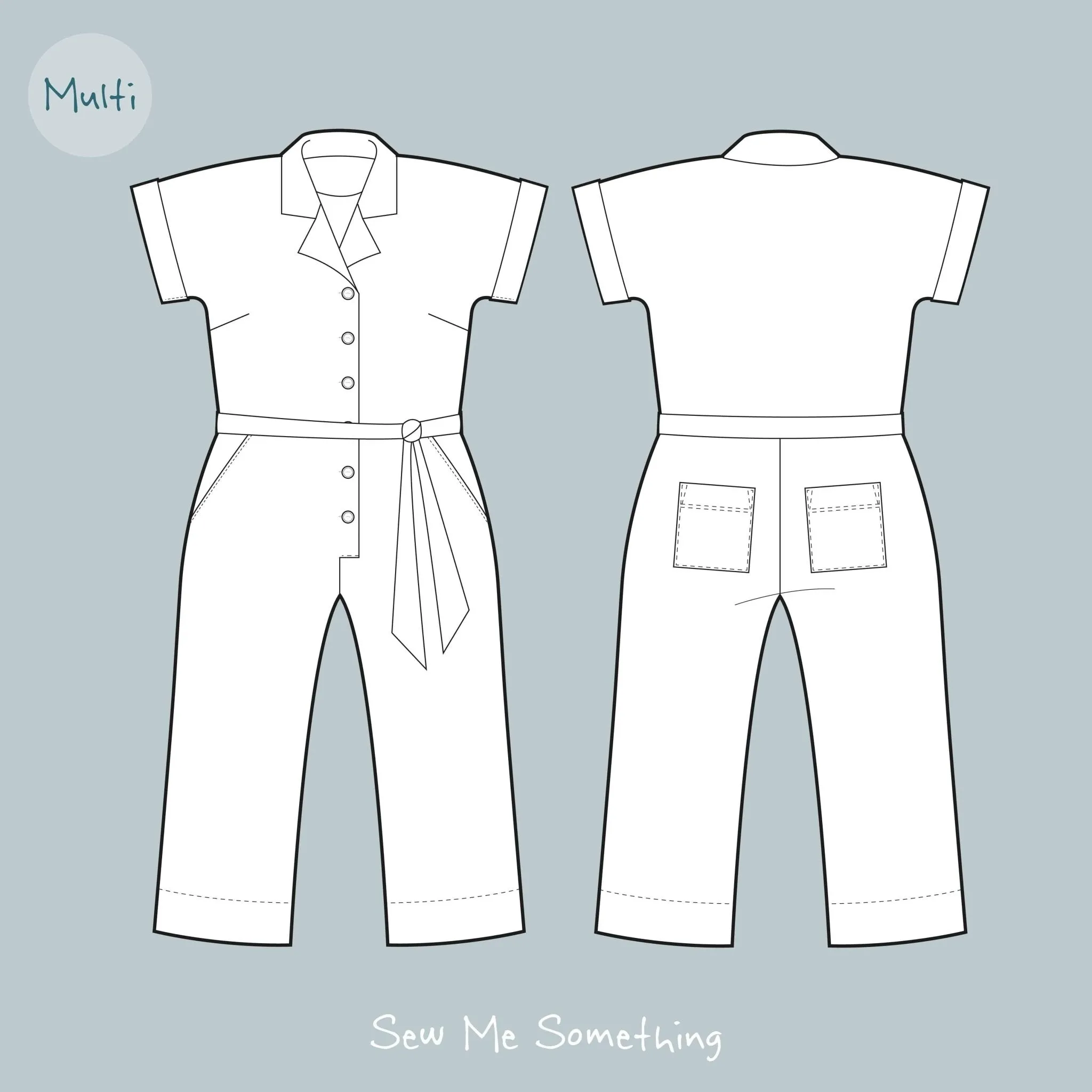 Sew Me Something - Cressida Casual Jumpsuit