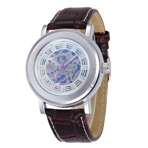 Shenhua Men's Full Automatic Mechanical Business Casual Wrist Watch