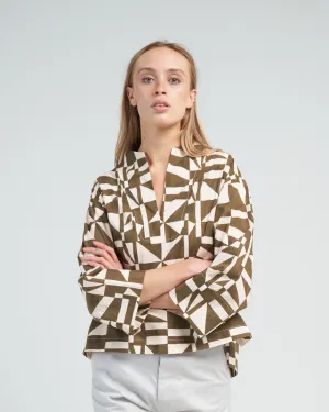 shirt - brown olive