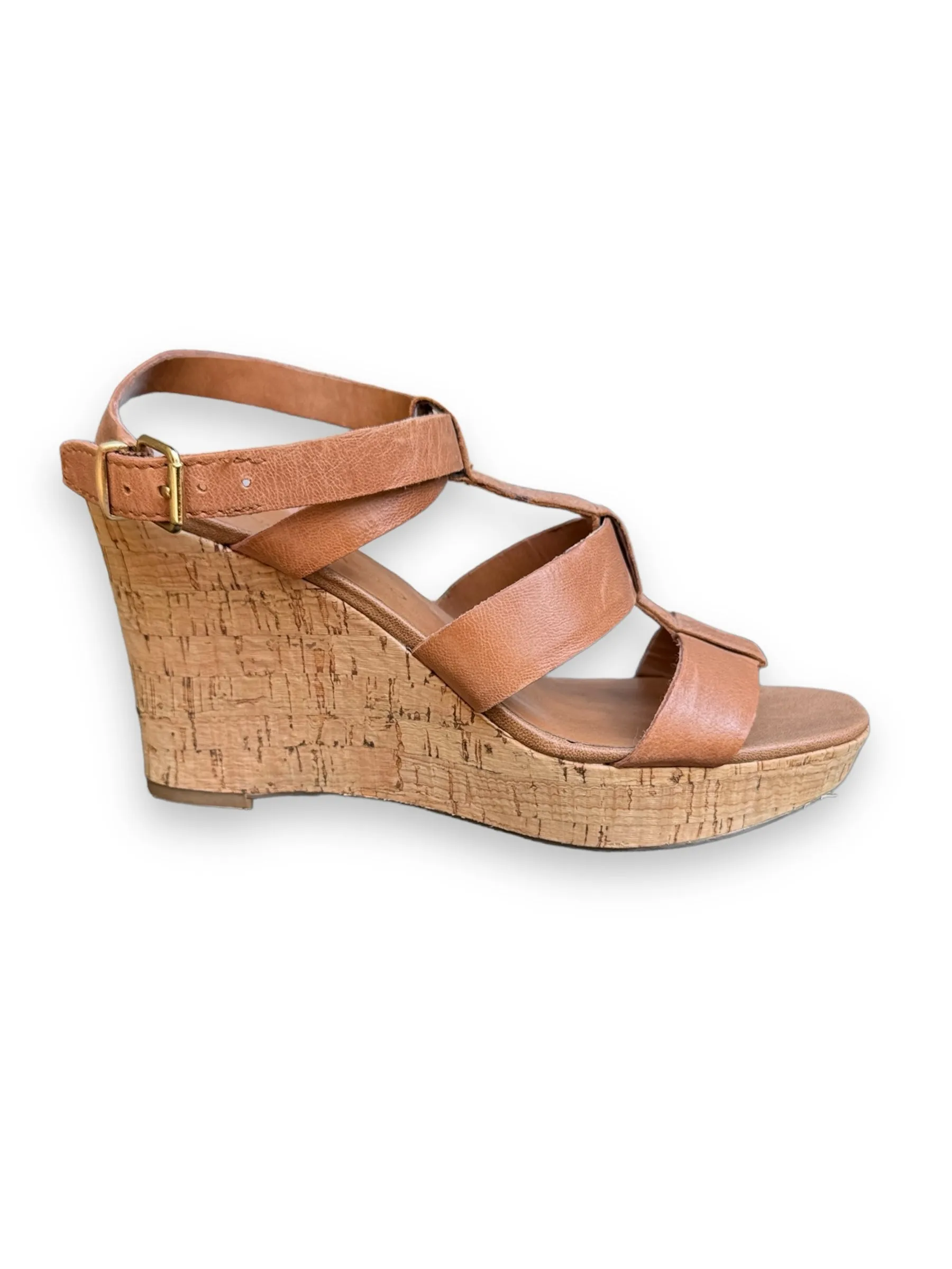 Shoe Size 8.5 Franco Sarto Beige Sandals