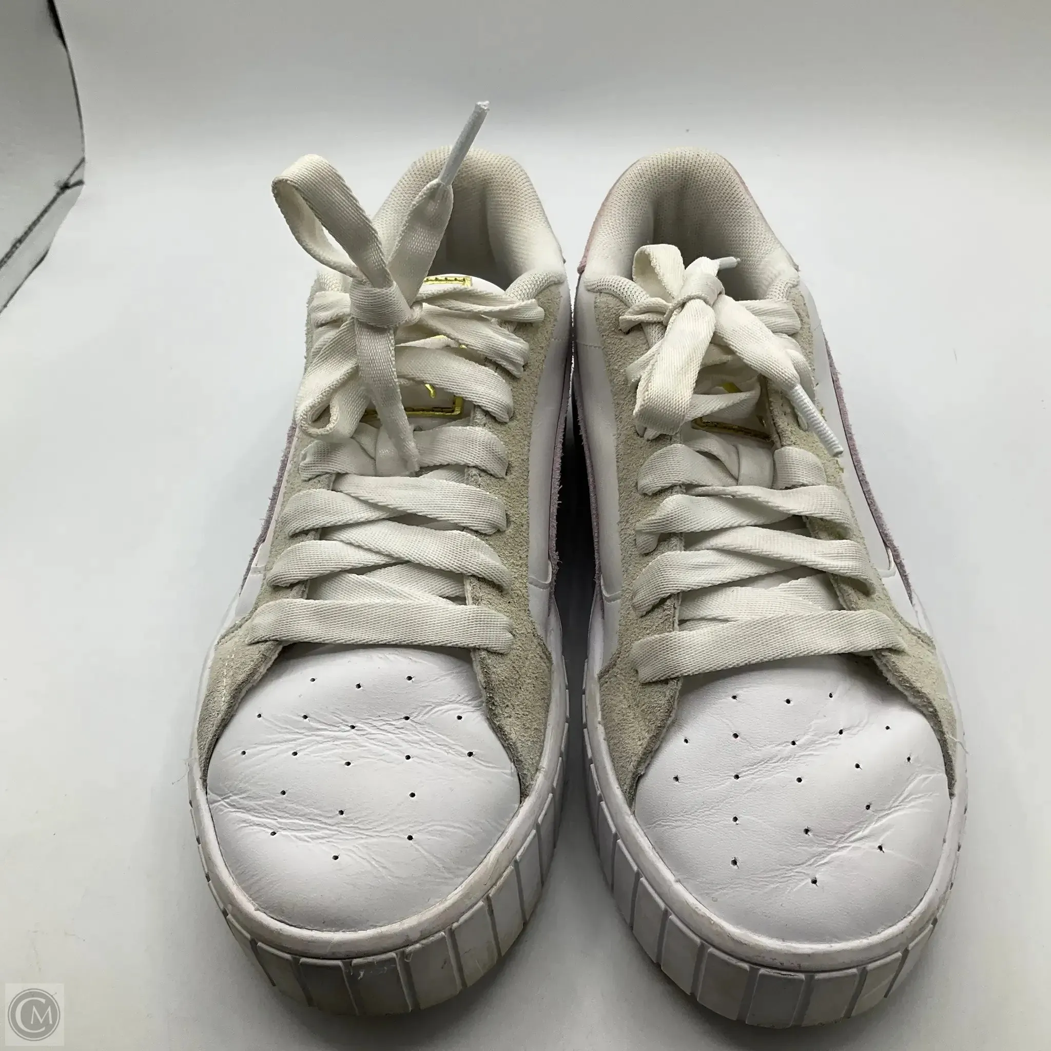 Shoes Athletic By Puma In White, Size: 6.5