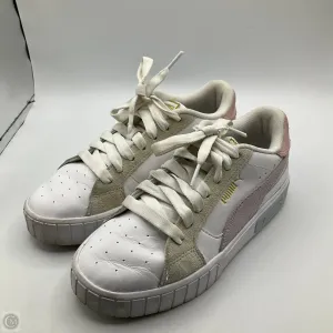 Shoes Athletic By Puma In White, Size: 6.5