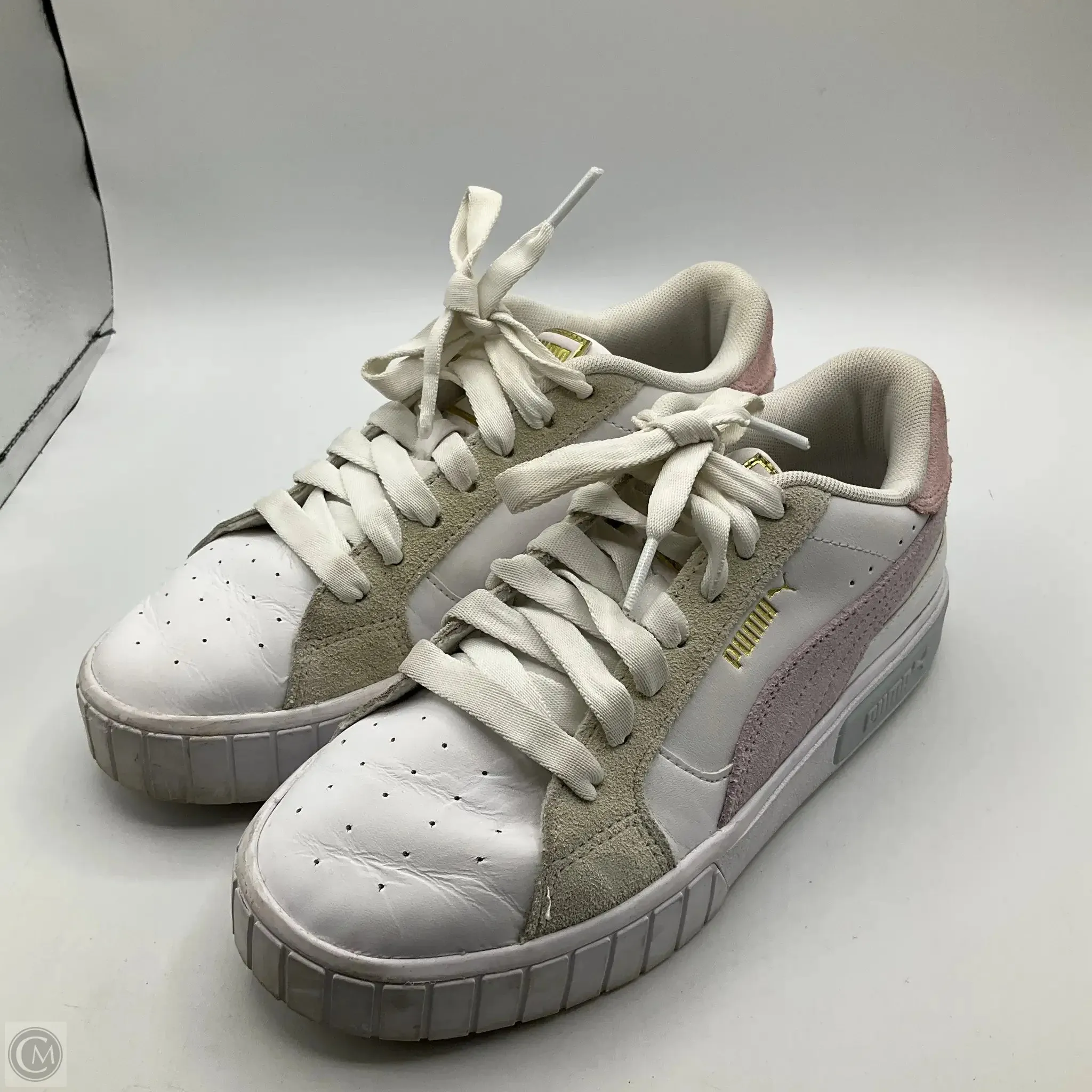 Shoes Athletic By Puma In White, Size: 6.5