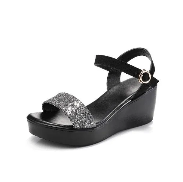 Small Size Wedge Heels For Women BS319