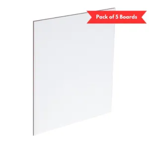SoHo Urban Artist Painting Boards 9x12" Set of 5 - Canvas Finish