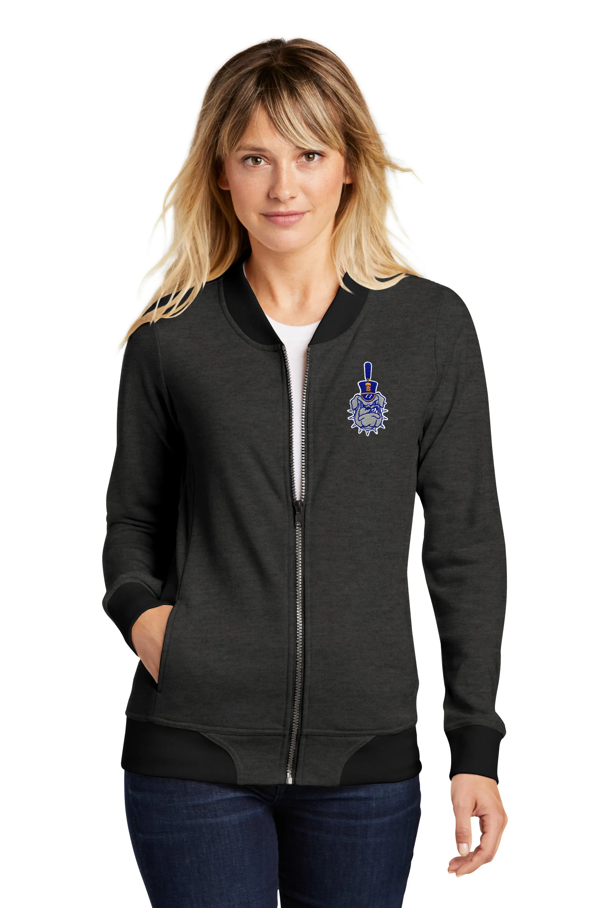Spike Ladies Lightweight French Terry Bomber