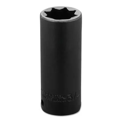 Stanley?? Products Torqueplus Deep Impact Sockets 1/2 in, 1/2 in Drive, 7/8 in, 8 Points, 7328S