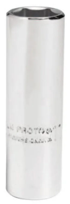 Stanley?? Products Torqueplus Deep Sockets 1/4 in, 1/4 in Drive, 3/8 in, 12 Points, 4712LT