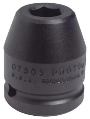 Stanley® Products Torqueplus Impact Sockets, 3/4 in Drive, 9/16 in Opening, 6 Points, 07509