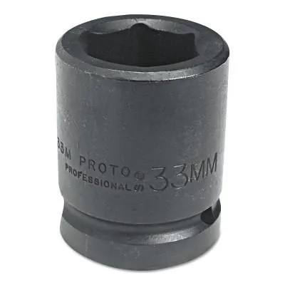 Stanley® Products Torqueplus Metric Impact Sockets 1 in, 1 in Drive, 60 mm, 6 Points, 10060M