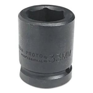 Stanley® Products Torqueplus Metric Impact Sockets 1 in, 1 in Drive, 60 mm, 6 Points, 10060M