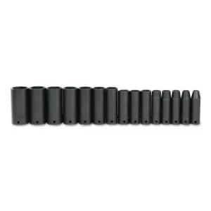 Stanley?? Products Torqueplus Metric Impact Sockets 1/2 in, 1/2 in Drive, 12 mm, 6 Points, 7412M
