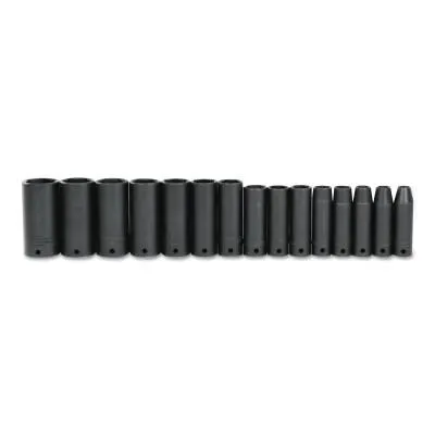 Stanley?? Products Torqueplus Metric Impact Sockets 1/2 in, 1/2 in Drive, 12 mm, 6 Points, 7412M