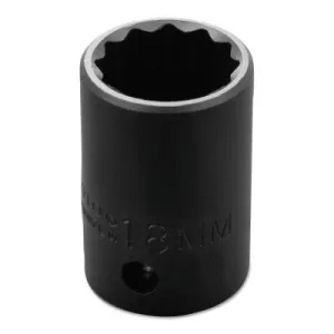 Stanley?? Products Torqueplus Metric Impact Sockets 1/2 in, 1/2 in Drive, 34 mm, 6 Points, 7434M