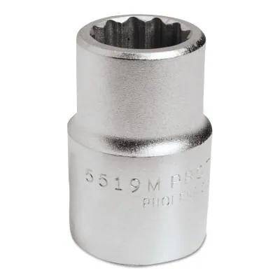 Stanley® Products Torqueplus Metric Sockets 3/4 in, 3/4 in Drive, 28 mm, 12 Points, 5528M