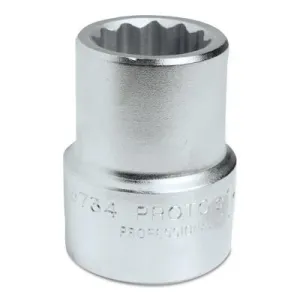 Stanley® Products Torqueplus Sockets 1 in, 1 in Drive, 2 in, 12 Points, 5764