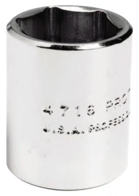 Stanley?? Products Torqueplus Sockets 1/4 in, 1/4 in Drive, 11/32 in, 6 Points, 4711