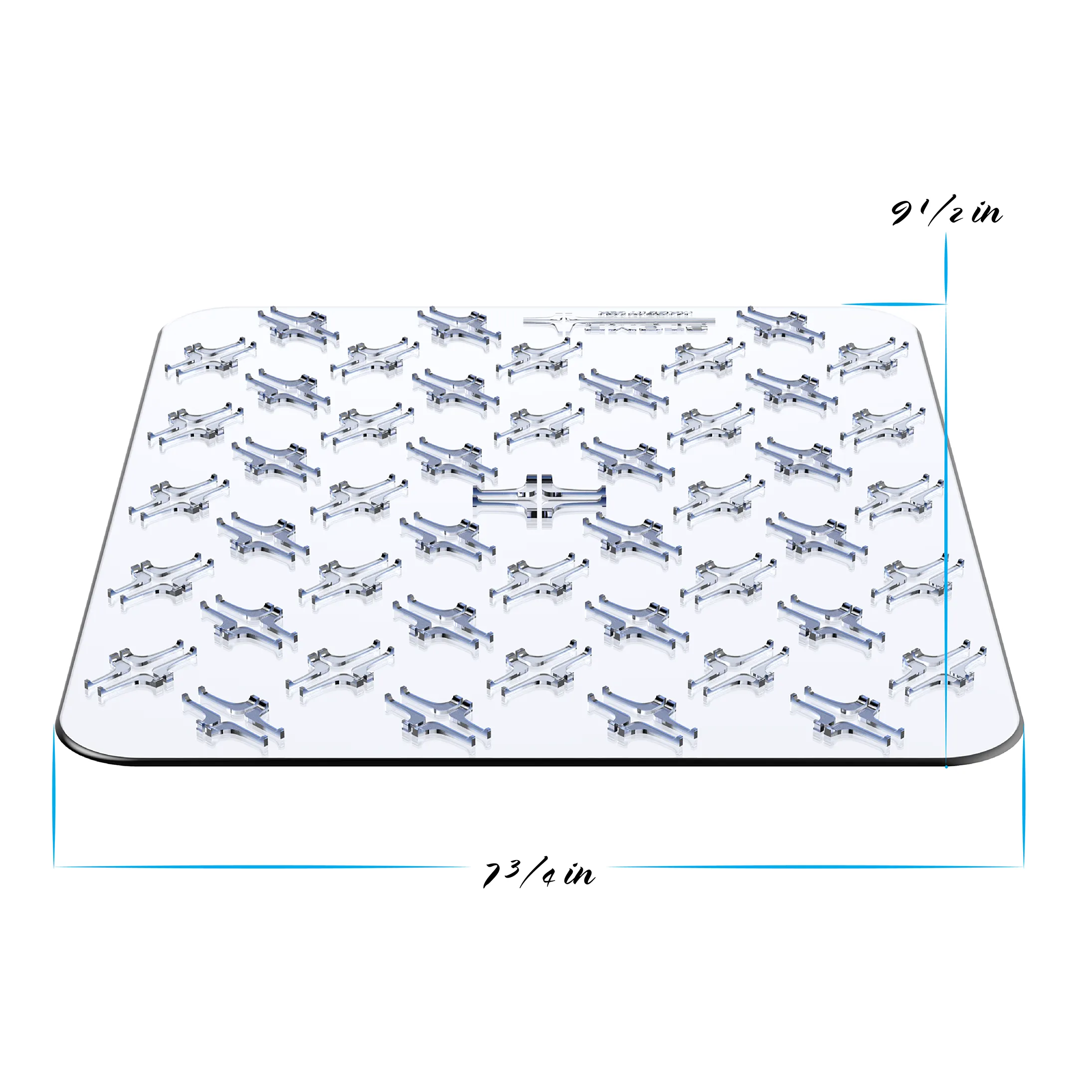 Stompgrip - Pro Mat Quad Plate Stomp Pad : Pro Collection