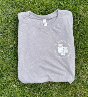 Super Soft Light Gray Short Sleeve The Old Rusty Coop T-shirt