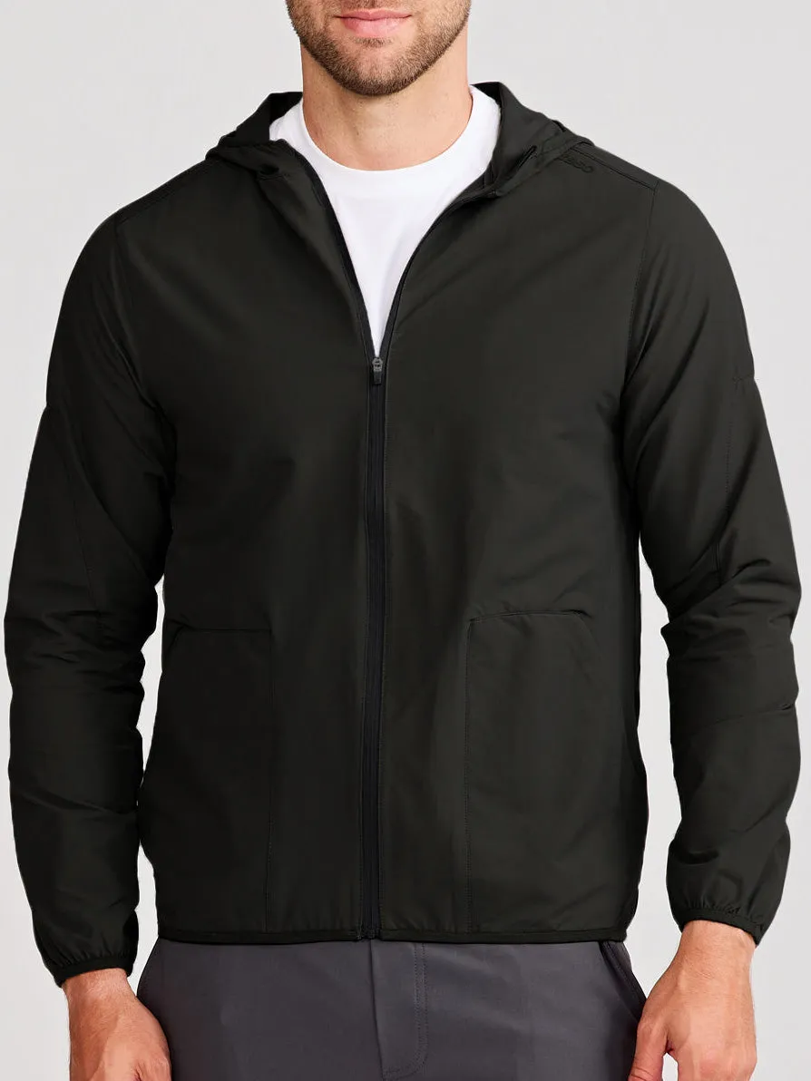 Swift Lightweight Hooded Windbreaker Jacket