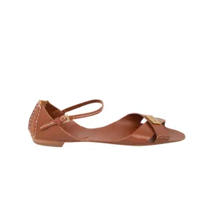 Tajali Leather Sandals - Tan