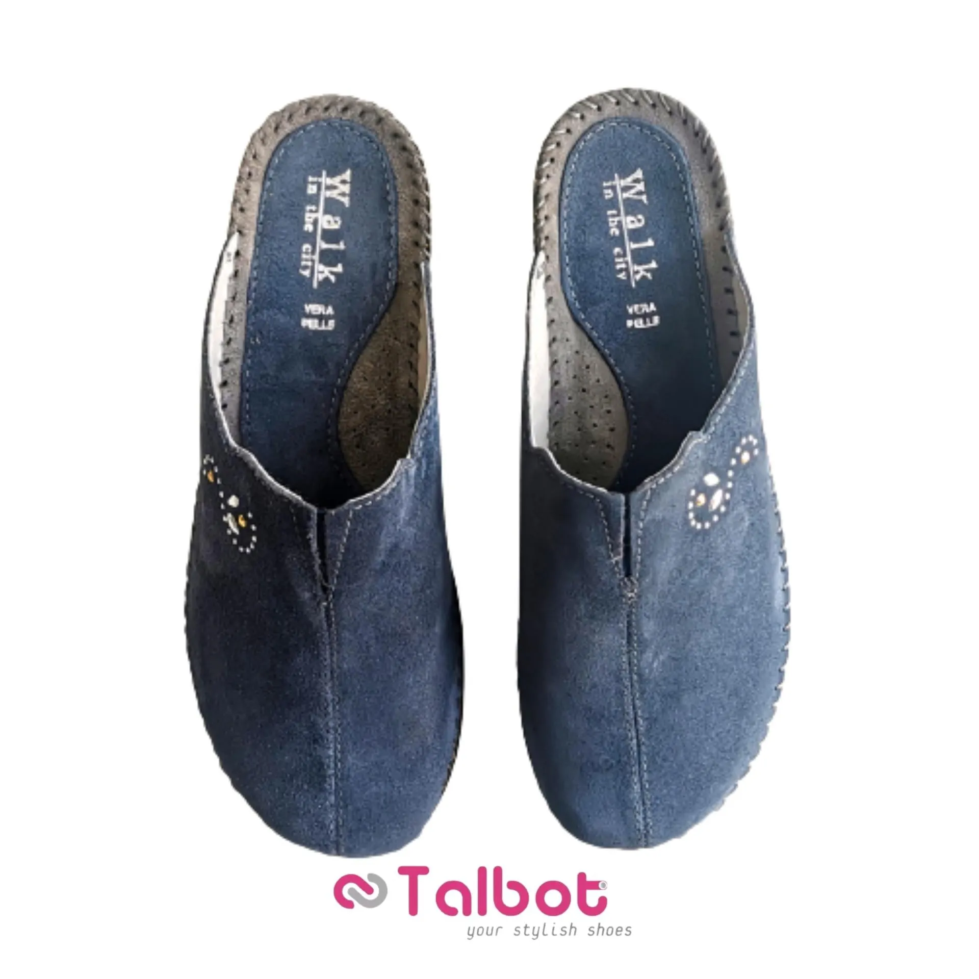 Talbot Leather Slippers