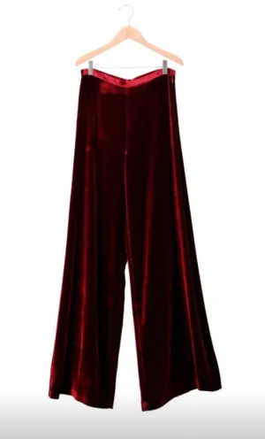 T.ba Maxi Pants Silk Velvet