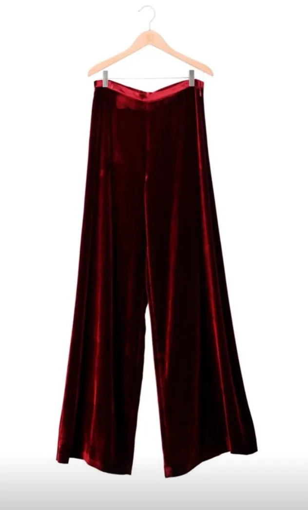 T.ba Maxi Pants Silk Velvet