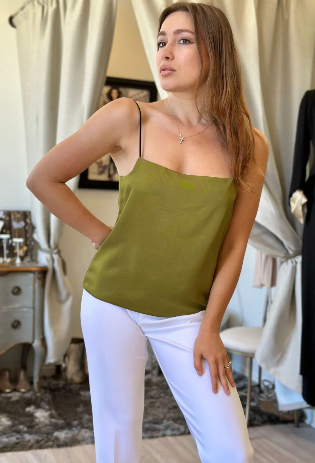 T.ba Top Ducale Sharkskin
