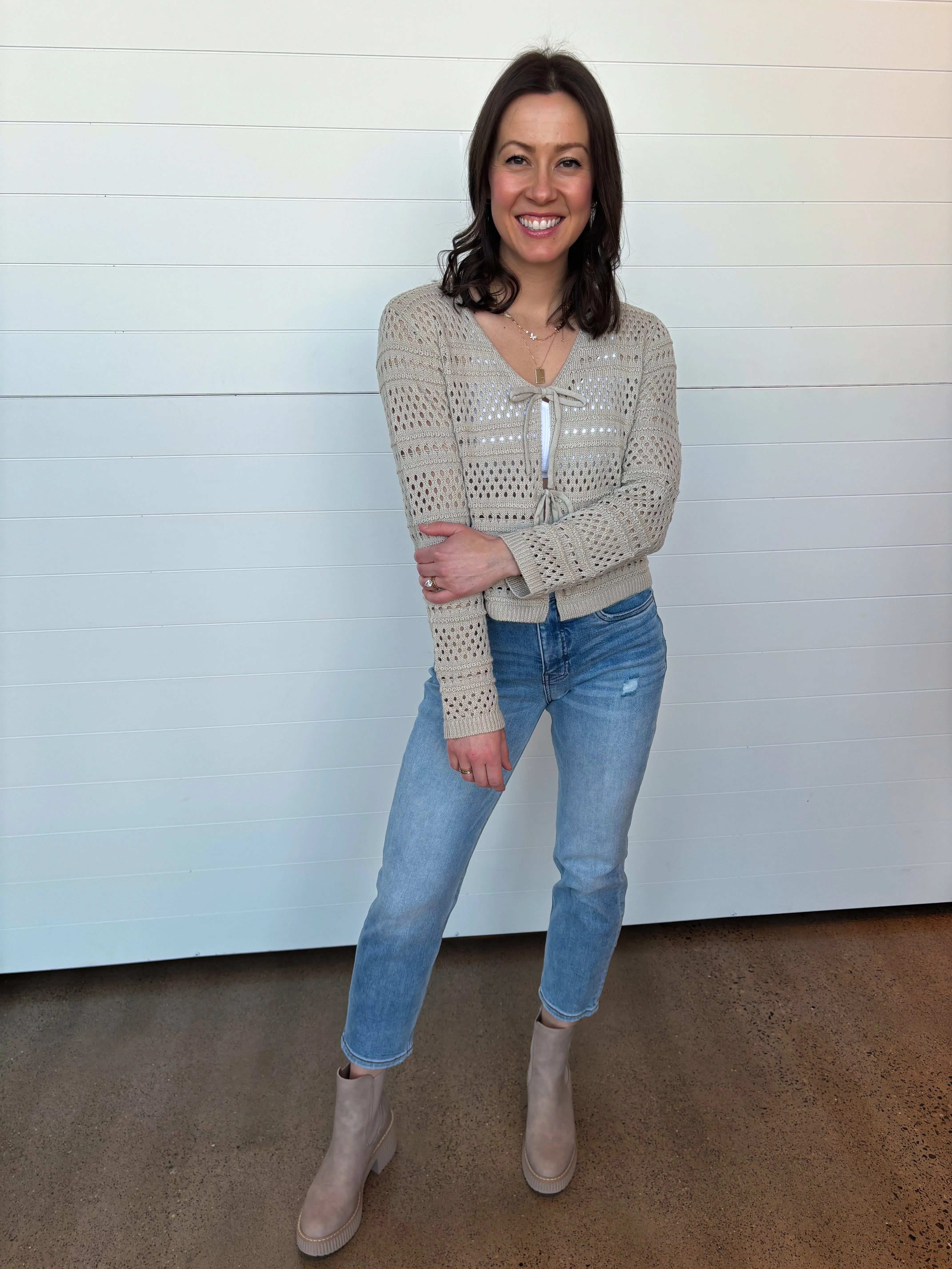 The Cece Crochet Cardigan
