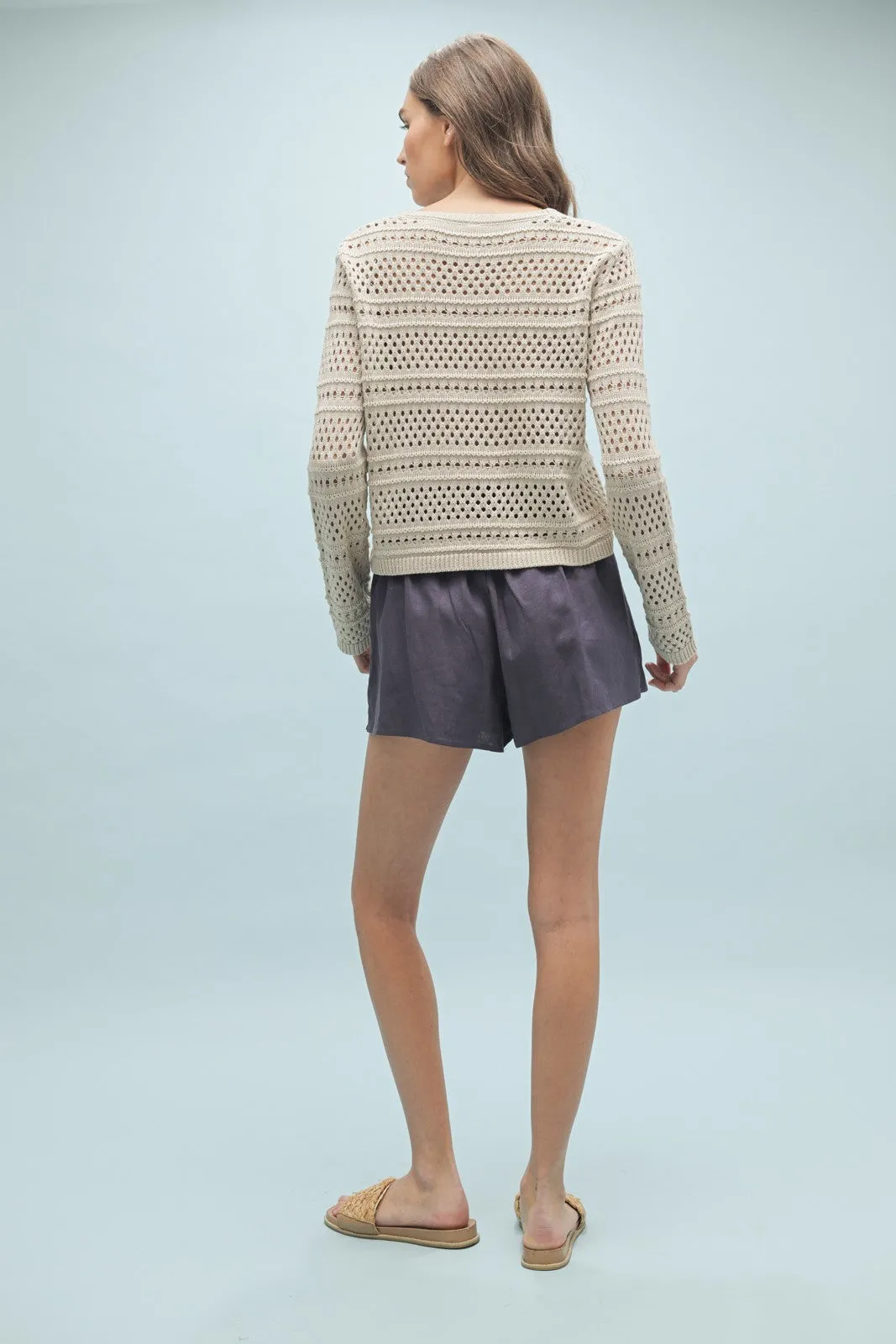 The Cece Crochet Cardigan