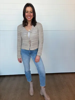 The Cece Crochet Cardigan