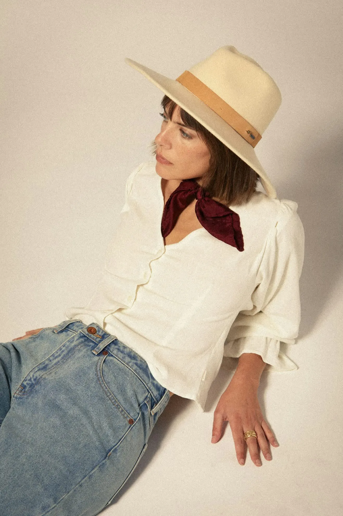 The Meadow Blouse - Off White