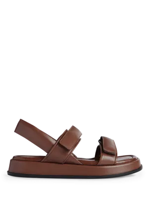 The Sporty Sandal | Chocolate