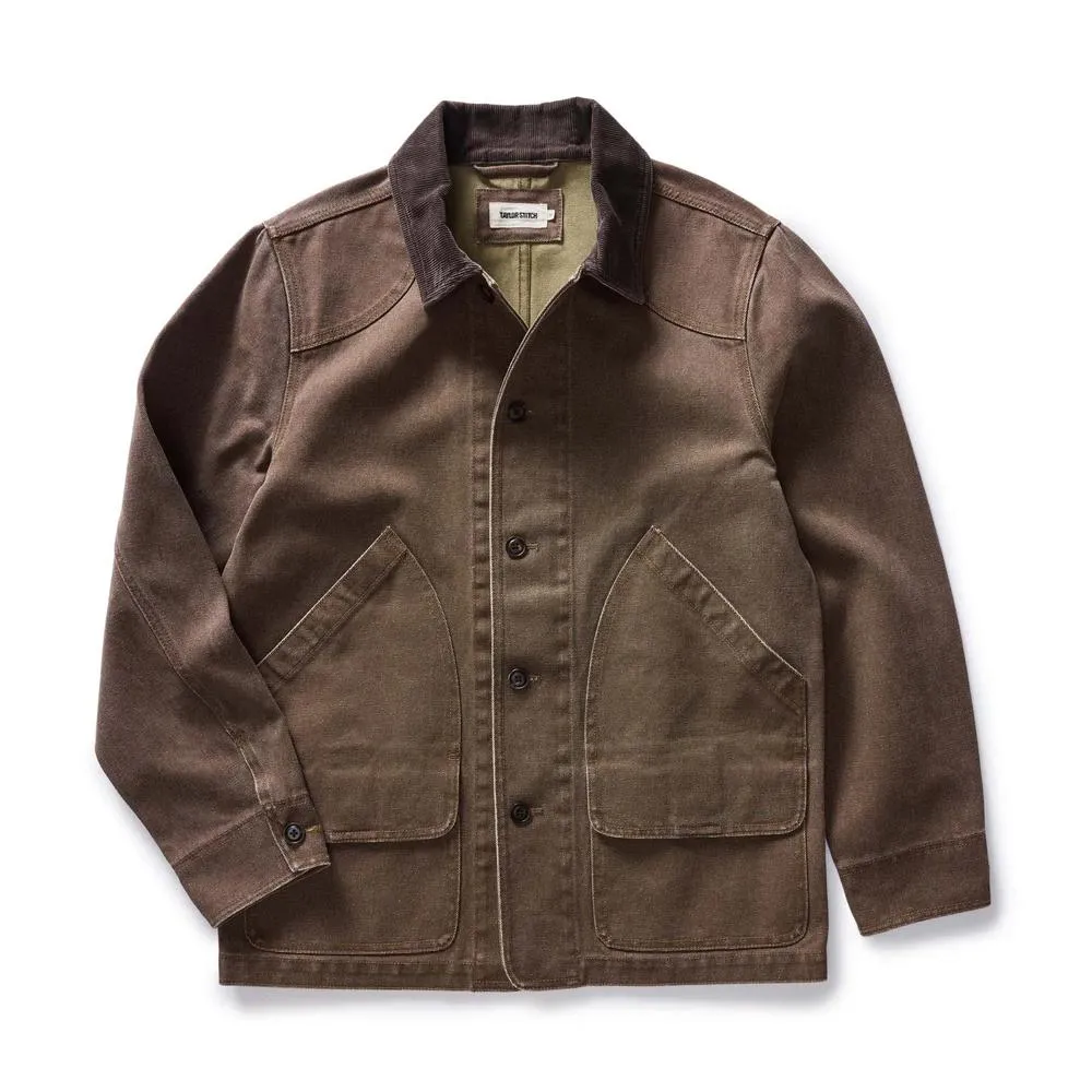The Upland Jacket | Aged Penny Chipped Canvas