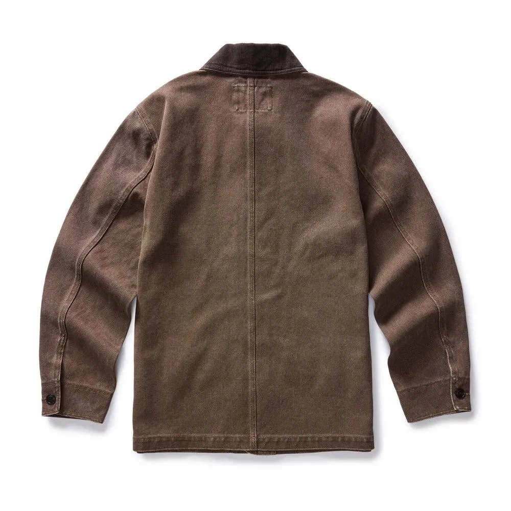The Upland Jacket | Aged Penny Chipped Canvas