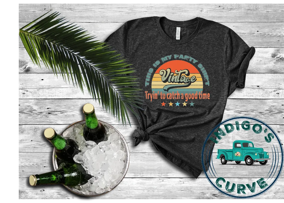 This Is My Party Shirt Vintage Tee