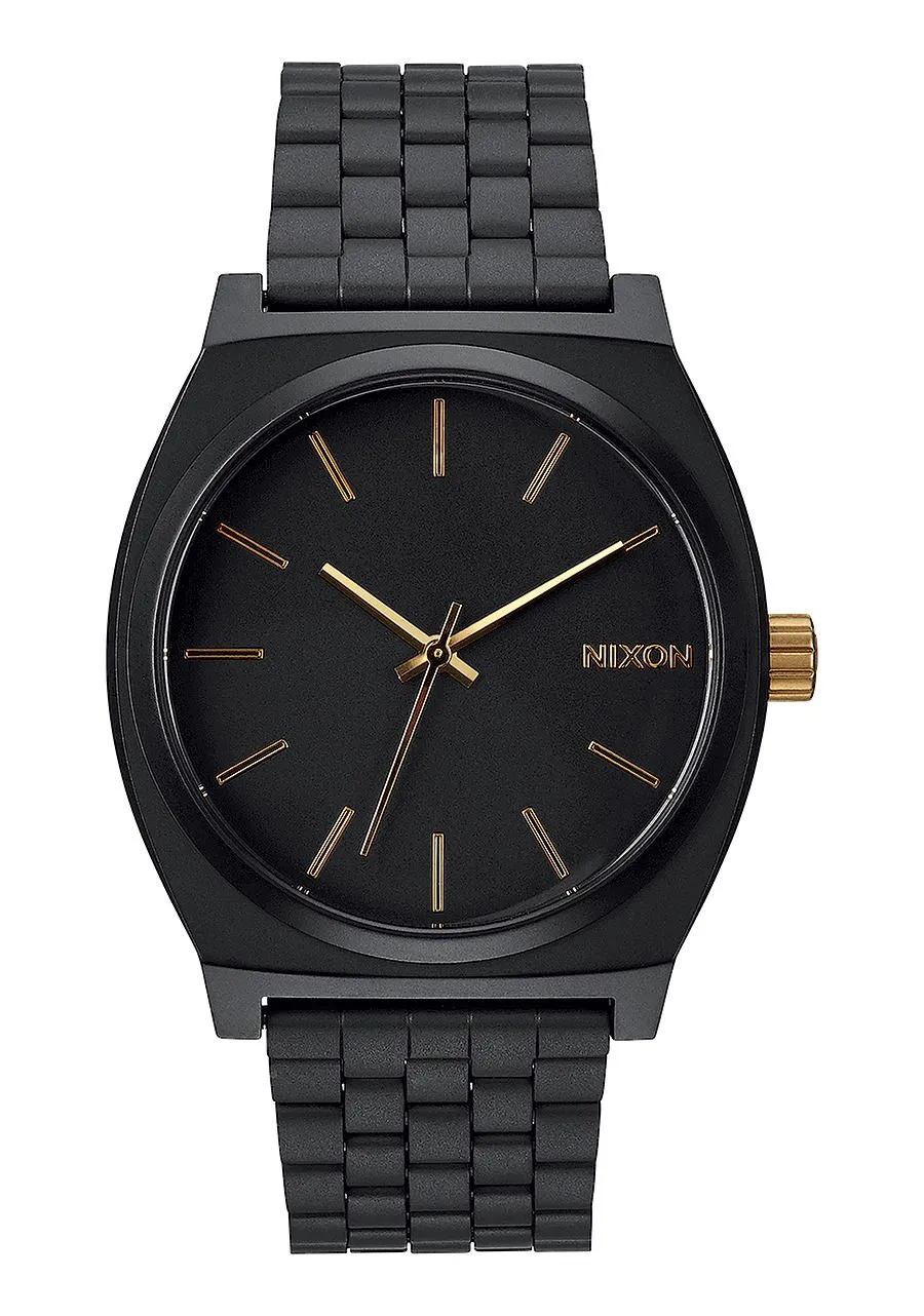 TIME TELLER , 37 MM Matte Black/Gold A045-1041-00