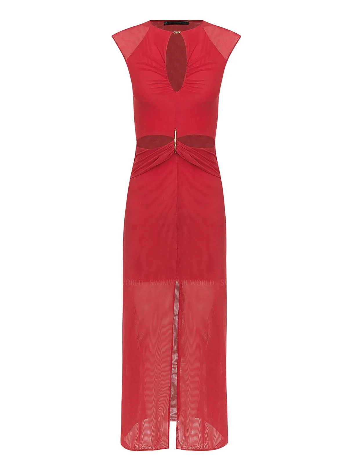 Tori Detail Midi Dress ::RET