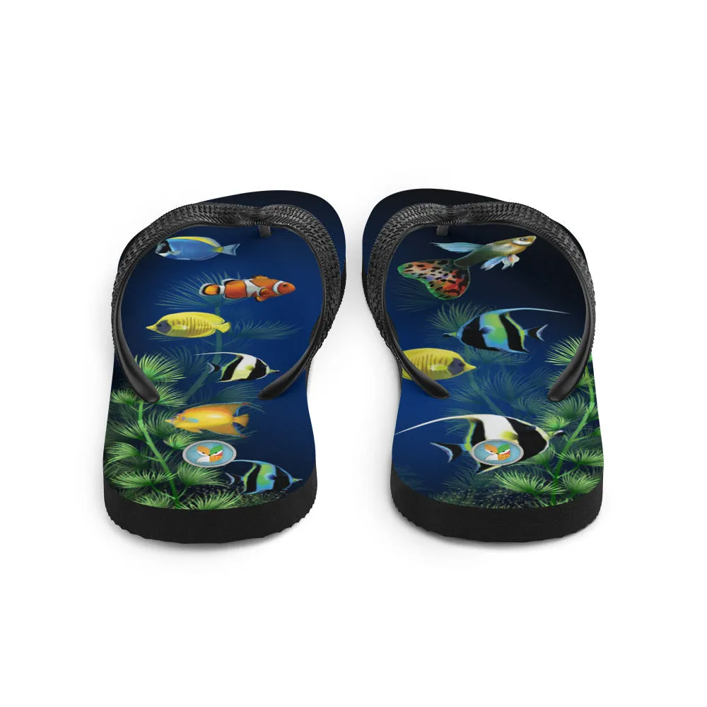 Tropical Fish - Flip-Flops