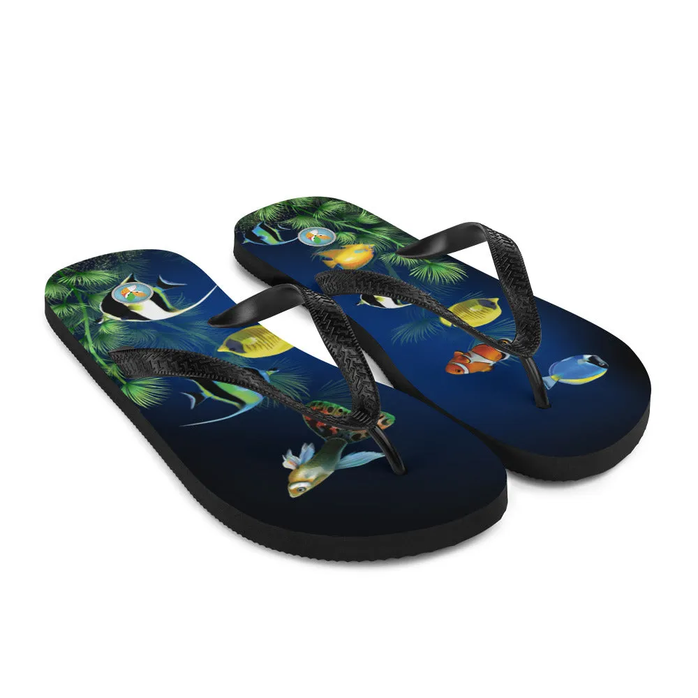 Tropical Fish - Flip-Flops