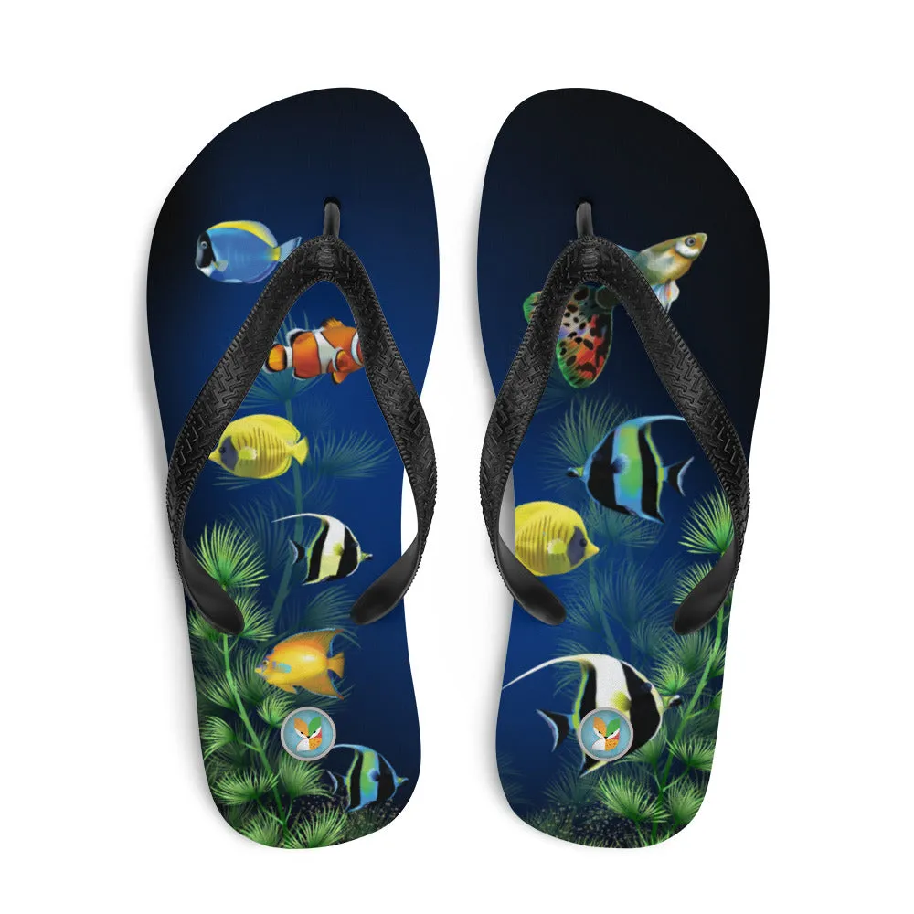 Tropical Fish - Flip-Flops