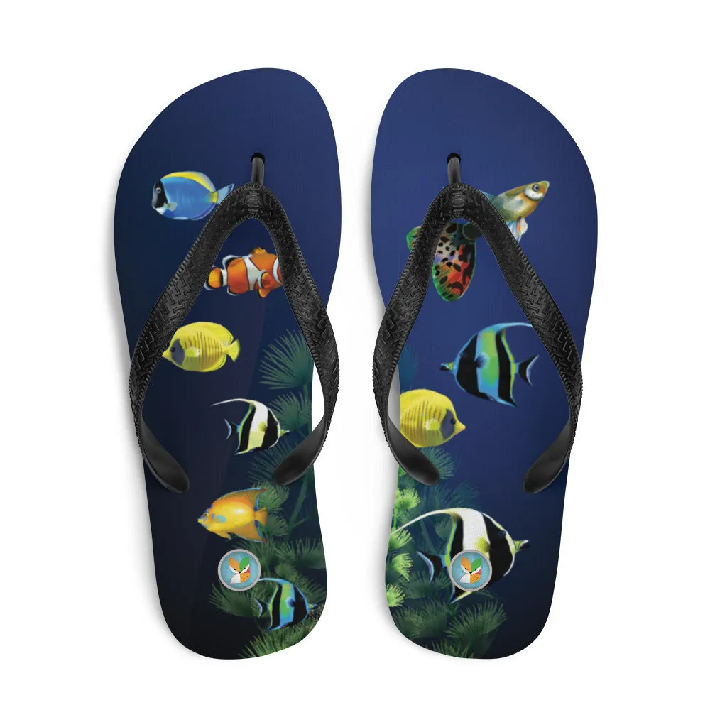 Tropical Fish - Flip-Flops