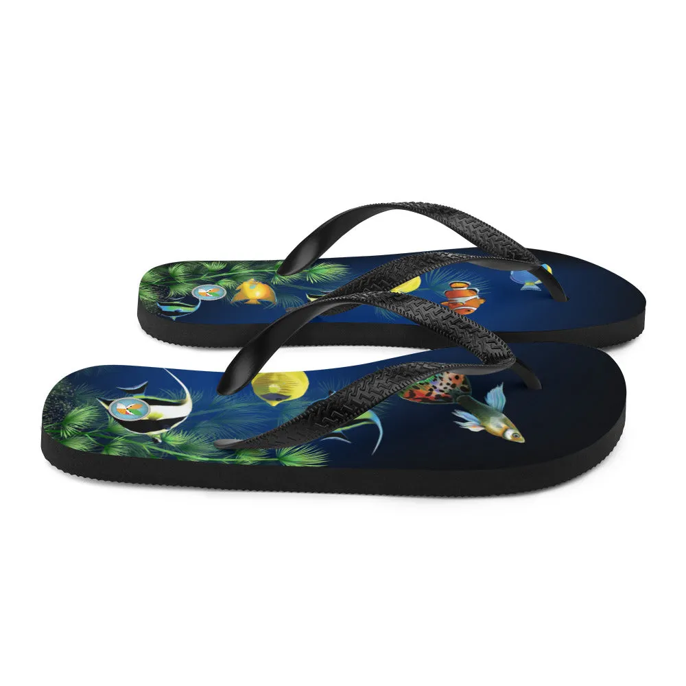 Tropical Fish - Flip-Flops