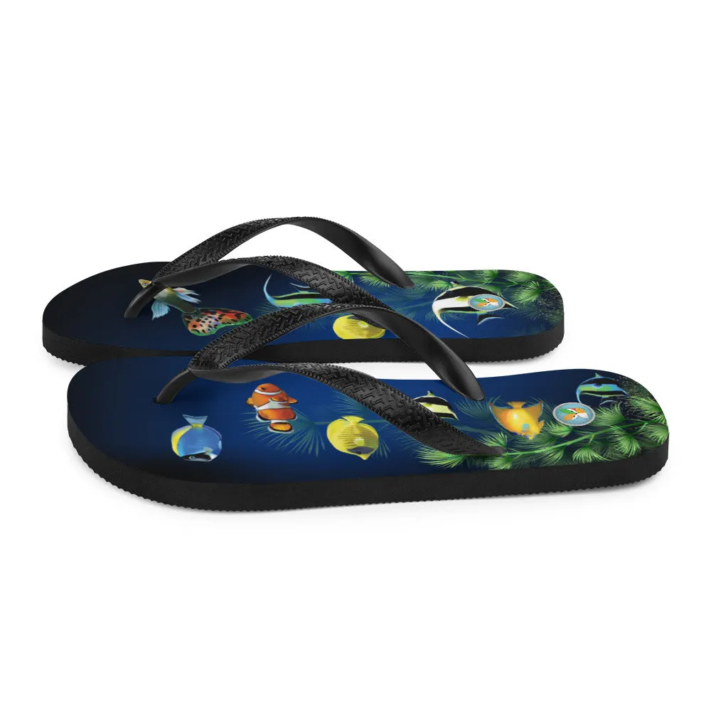 Tropical Fish - Flip-Flops