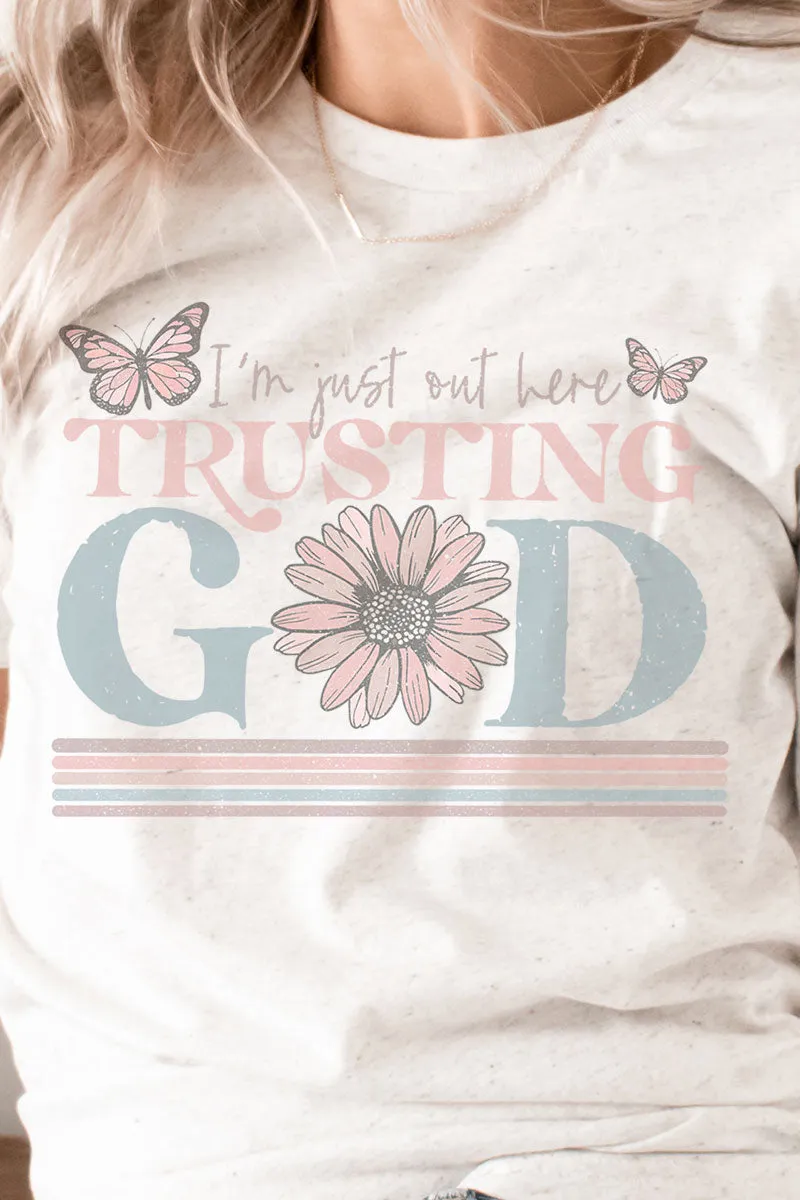 Trusting God Tri-Blend Short Sleeve Tee